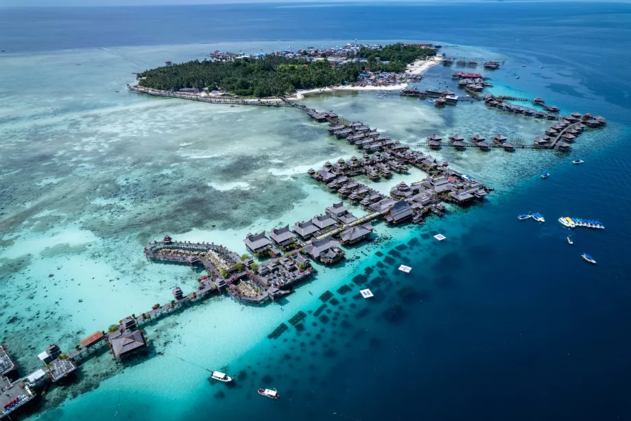 Insula Mabul, Sabah, Borneo