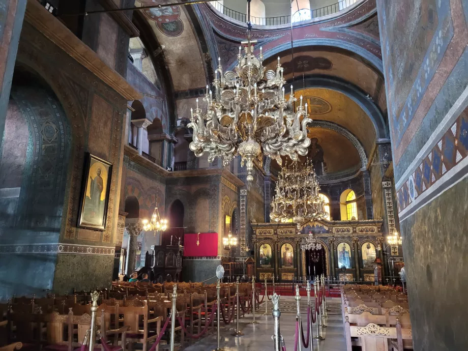 Interiorul Hagia Sophia