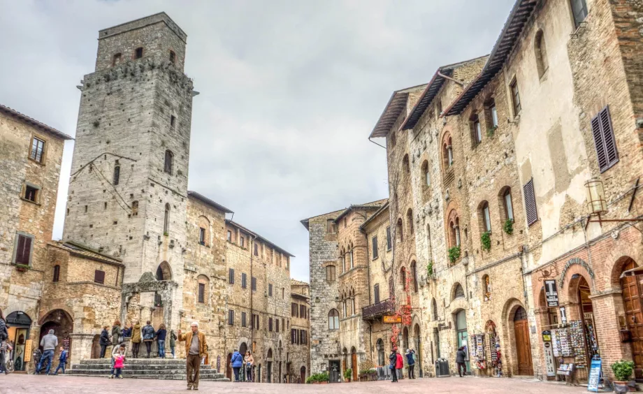 Centrul orașului San Gimignano