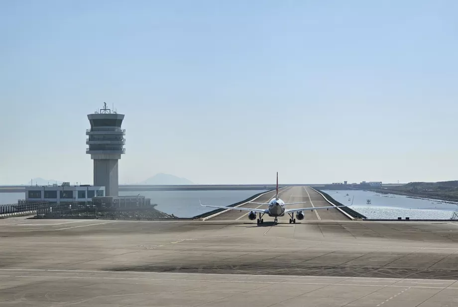 Cale de rulare la Aeroportul Macao MFM