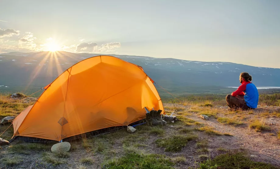 Camping în Suedia