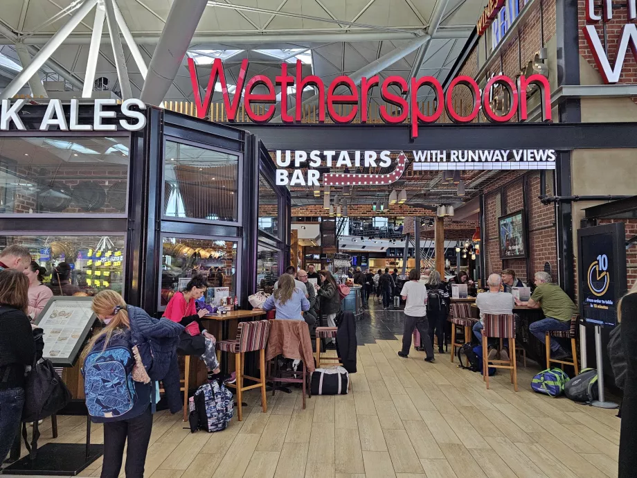 Wetherspoon, zona de tranzit