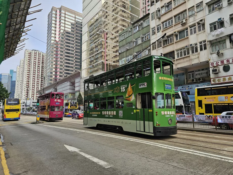 Tramvaie în Hong Kong