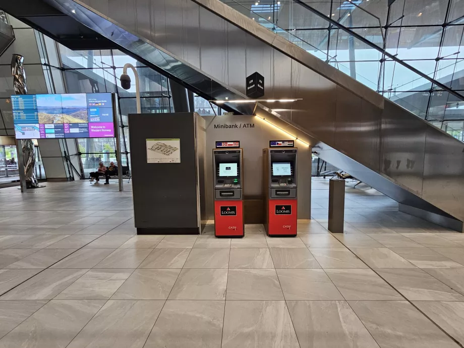 Bancomate la Aeroportul Bergen