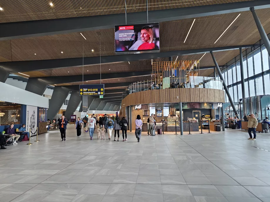 Zona de tranzit a Aeroportului Bergen