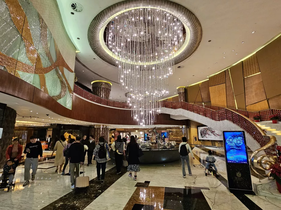 Interiorul hotelului Grand Lisboa