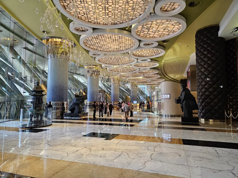 Interiorul hotelului Grand Lisboa