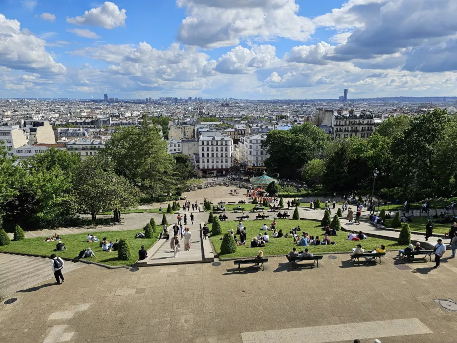 Vedere de la Sacre Coeur