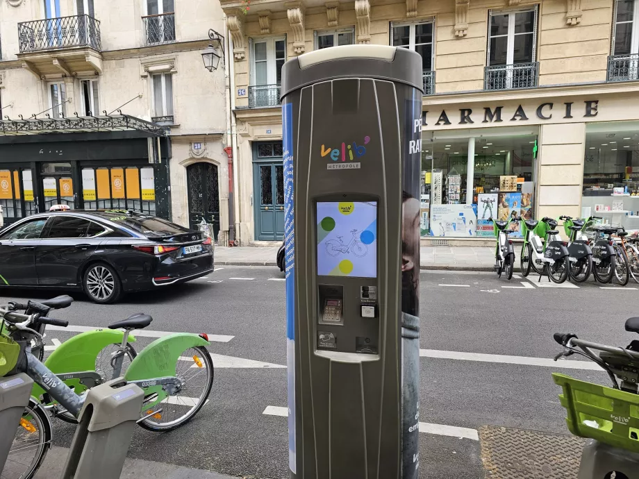 Stație de plată pentru Bike Share