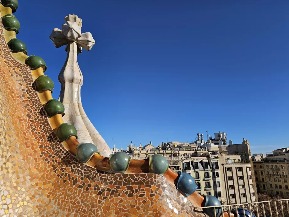 Terasa de la Casa Battlo