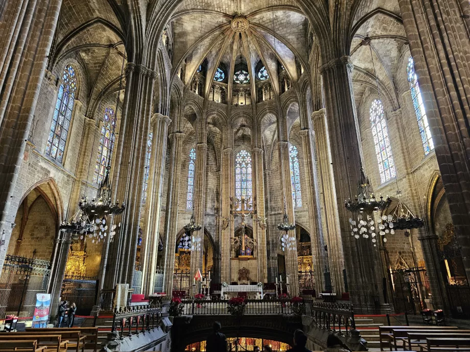 Catedrala din Barcelona, interior