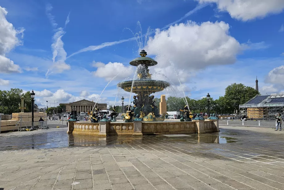 Fântâna de pe Place de la Concorde