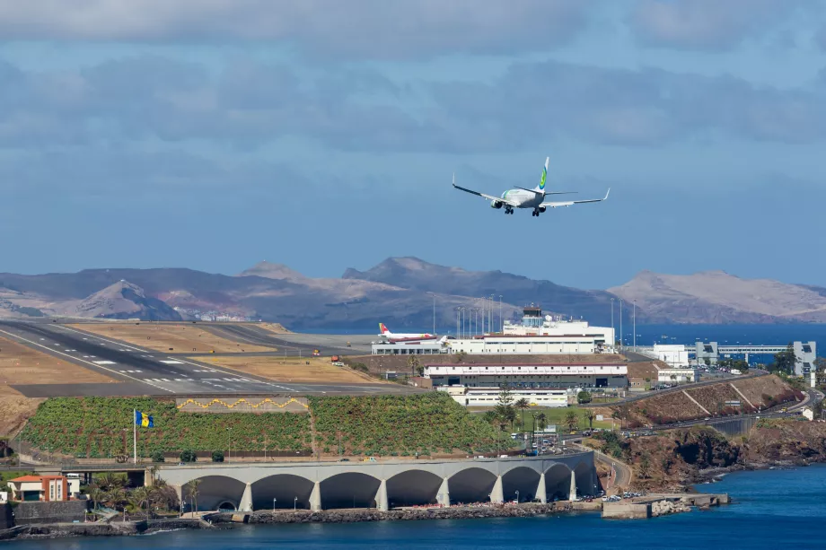 Aterizare pe Aeroportul Madeira