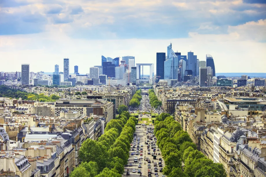 Panorama din La Défense