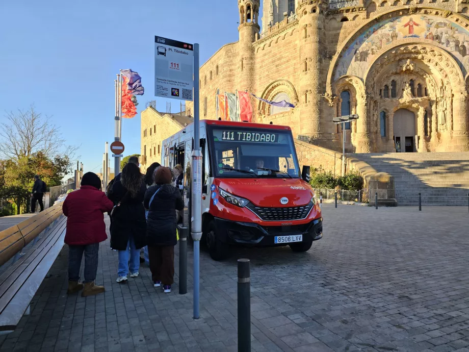 Autobuz către Tibidabo