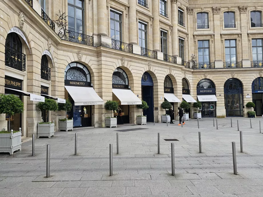 Magazine de lux în Place-Vendôme