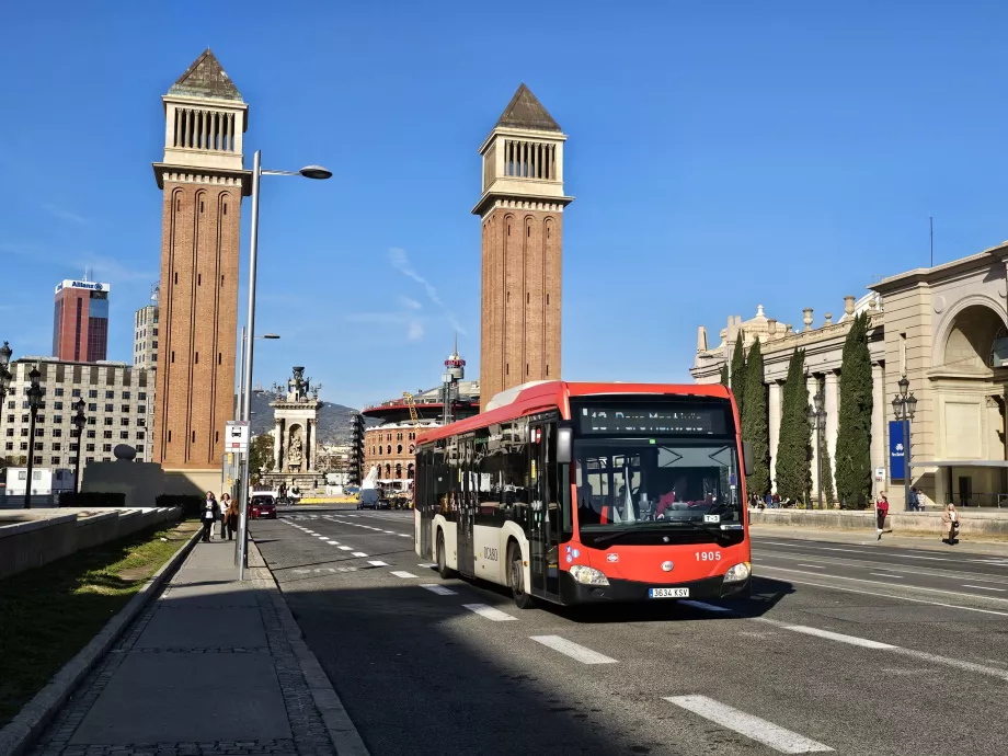 Autobuz în Barcelona