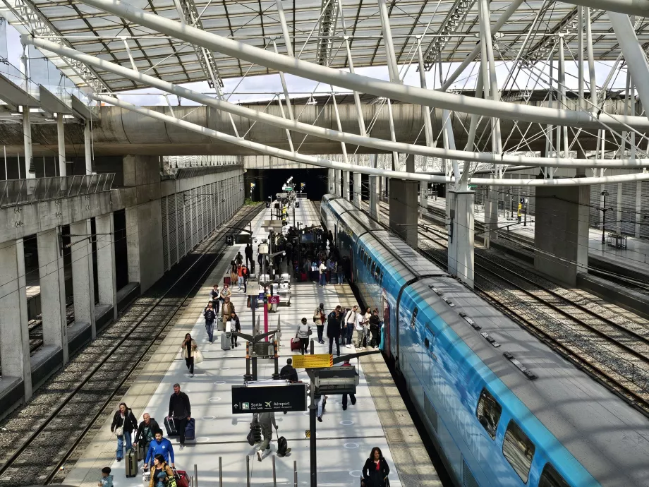 Stația TGV de la Aeroportul CDG