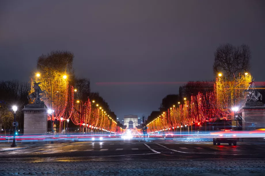 Crăciun Champs-Élysees