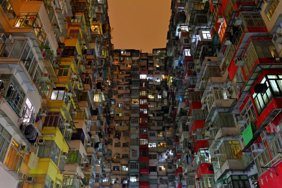 Clădiri de apartamente Hong Kong