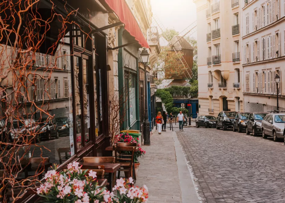 Străzile din Montmartre