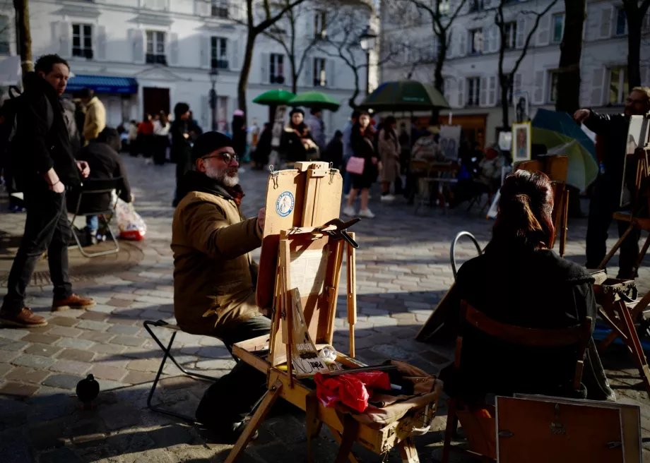 Artiști în Montmartre