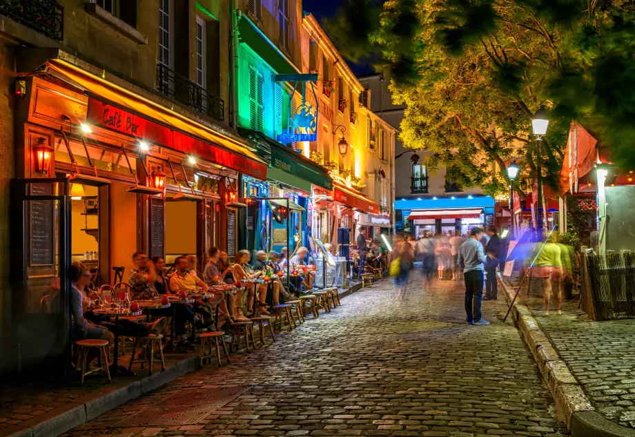 Viața de noapte Montmartre