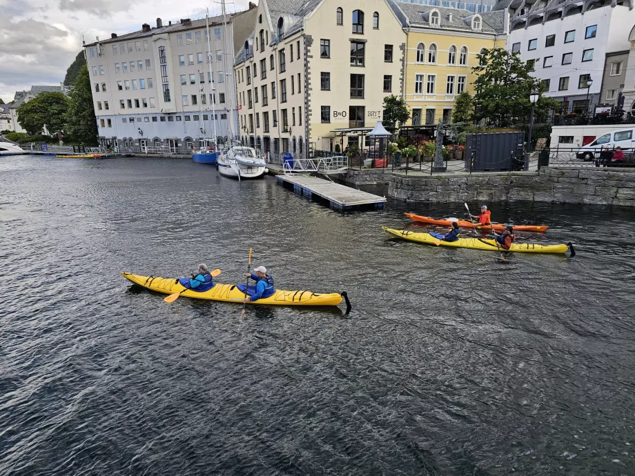 Kayaking Alesund