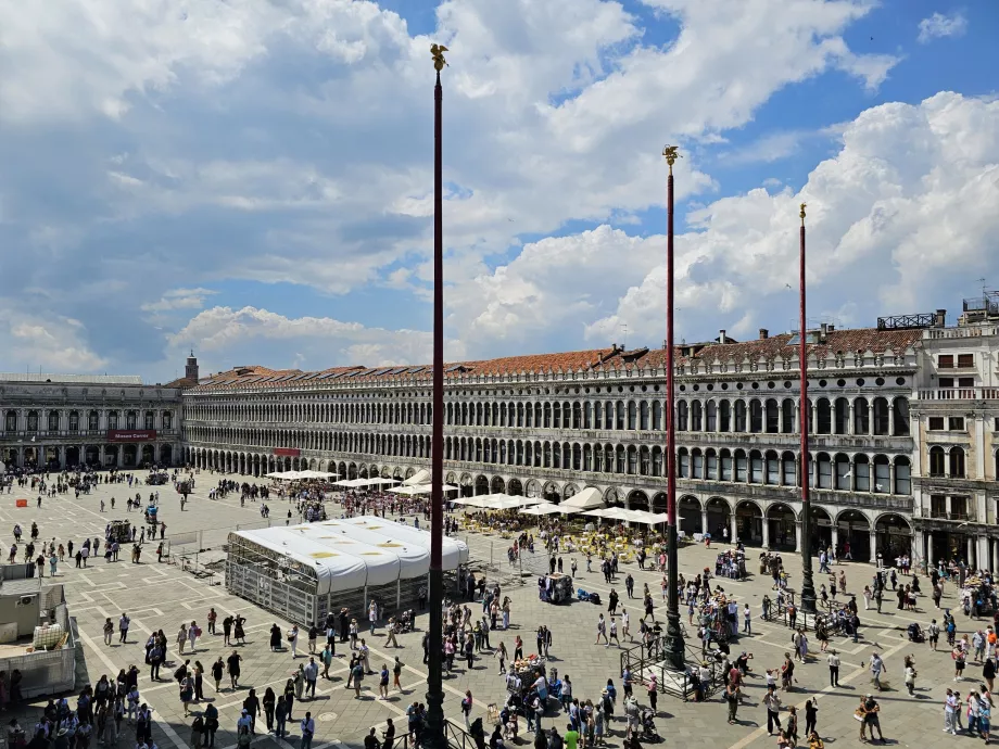 Piazza San Marco, vedere din galerie