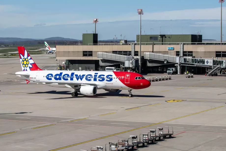 Edelweiss la Aeroportul Zurich