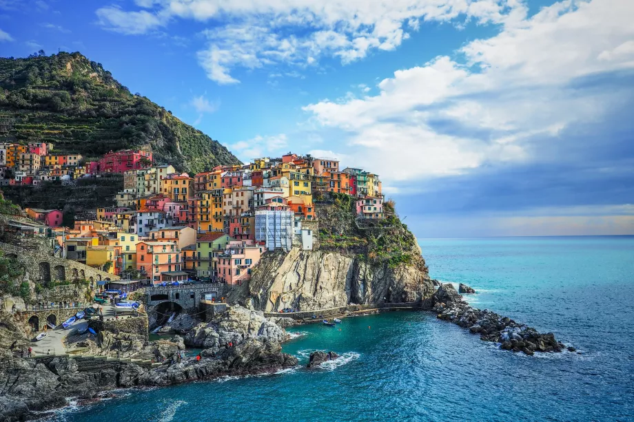 Manarola pe timp de zi