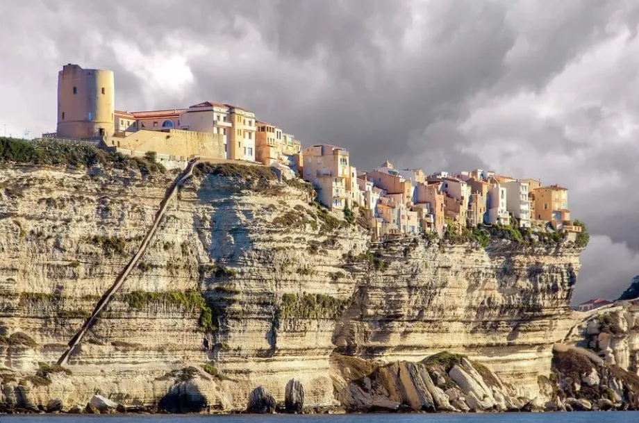 Bonifacio în Corsica