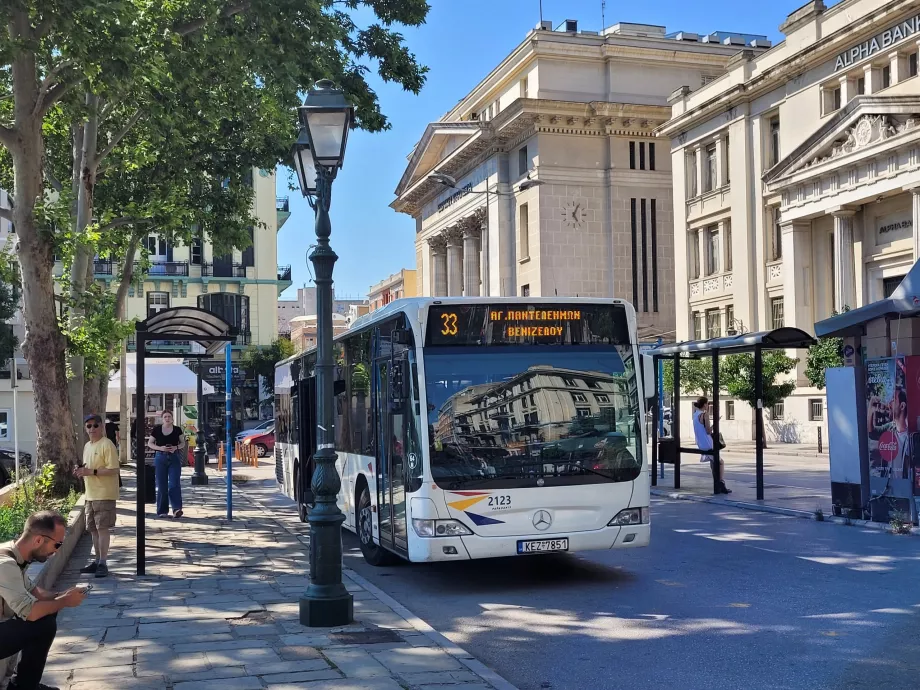 Autobuz în Thessaloniki