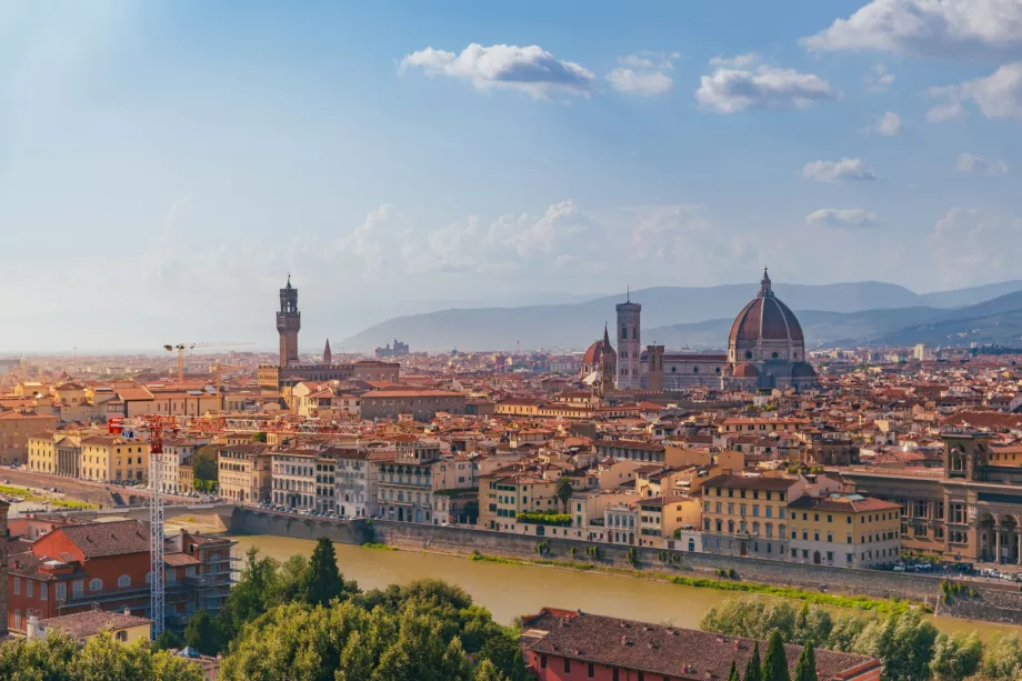 Vedere din Piazzale Michelangelo