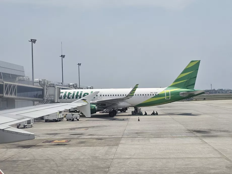 Airbus A320 Citilink la Aeroportul Jakarta CGK