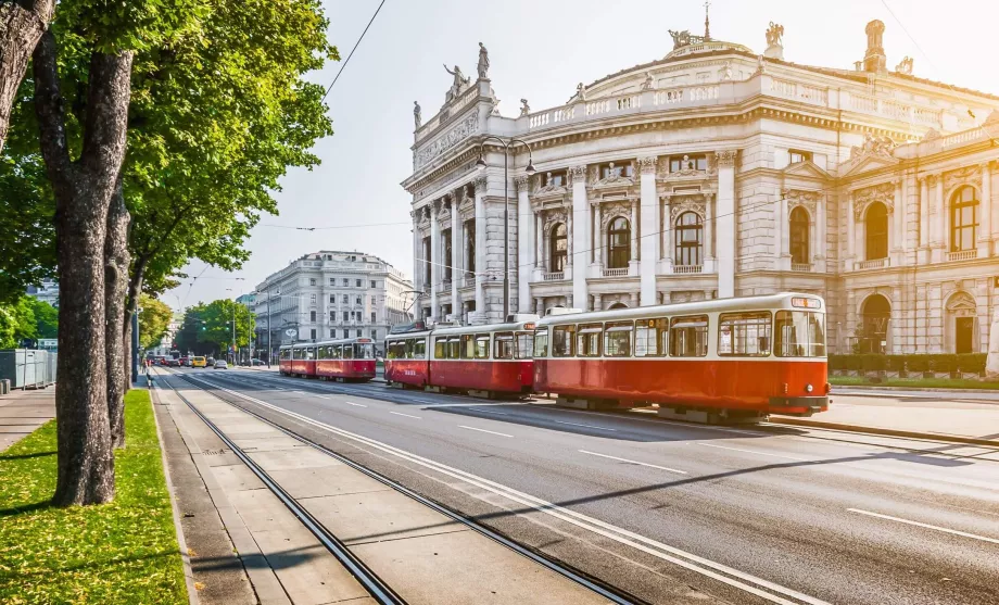 Tramvai în Viena