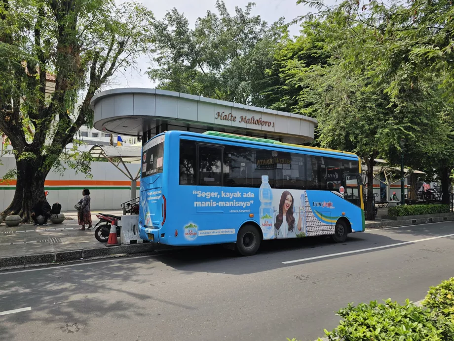 Autobuz către Malioboro