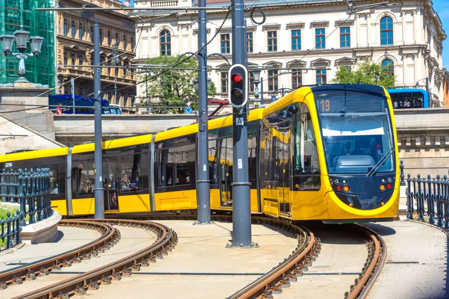 Tramvai în Budapesta