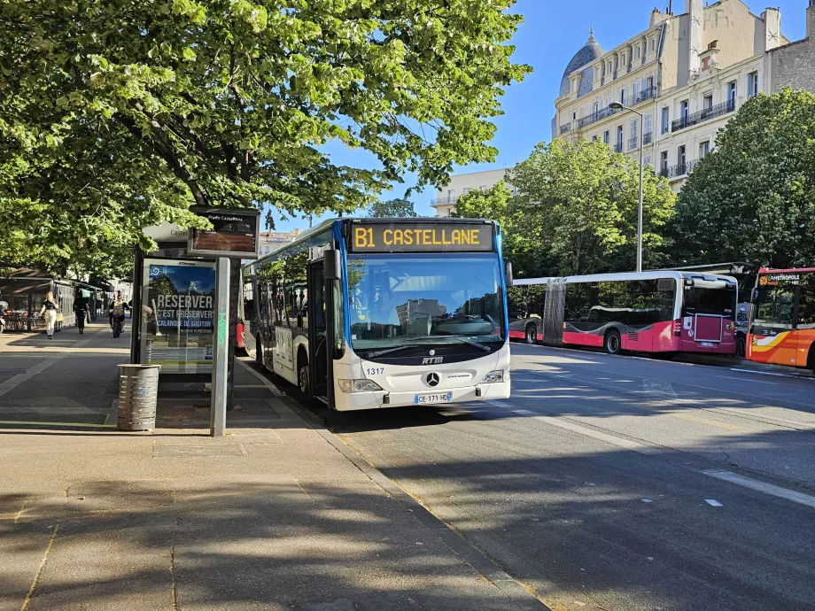 Autobuz în Marsilia