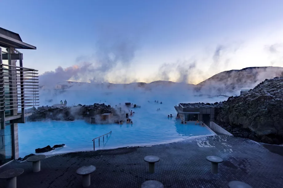 Vedere la spa-ul în aer liber