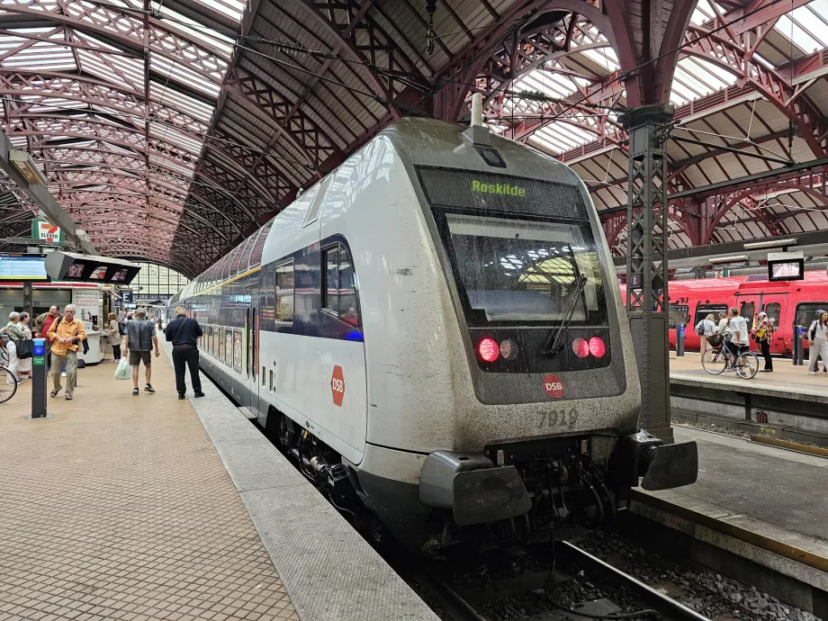 Tren regional în Copenhaga