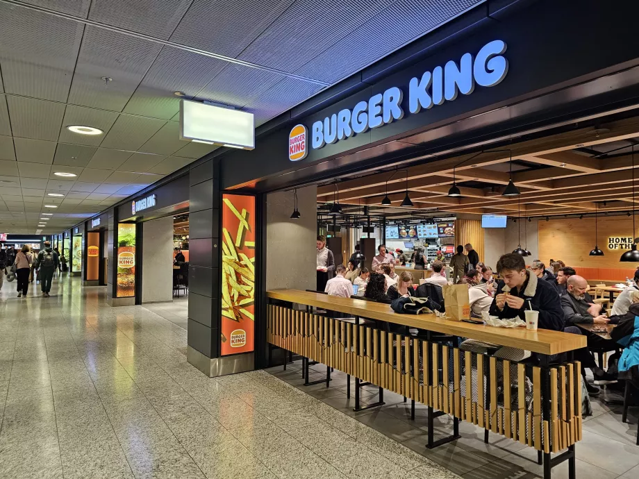 Food Court, Burger King (zonă de tranzit)