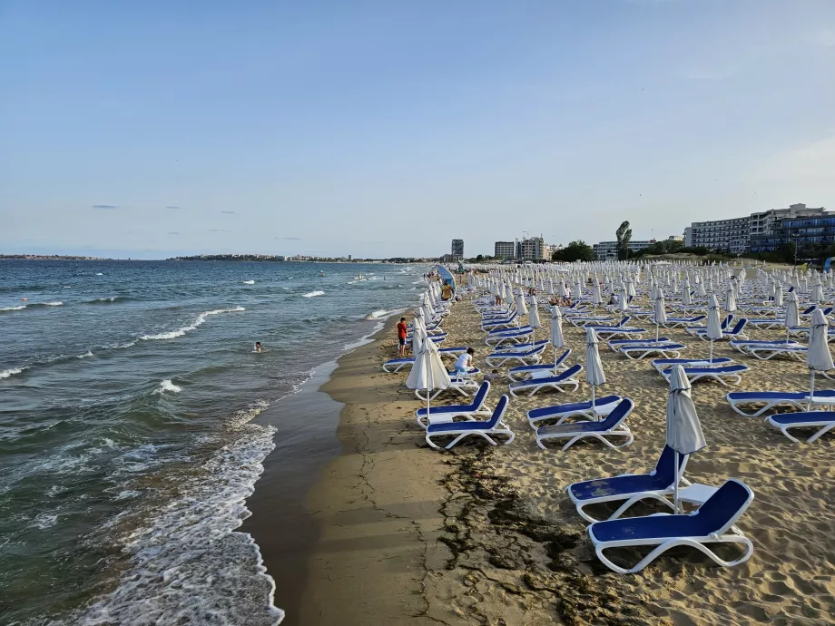 Plaja principală din Sunny Beach