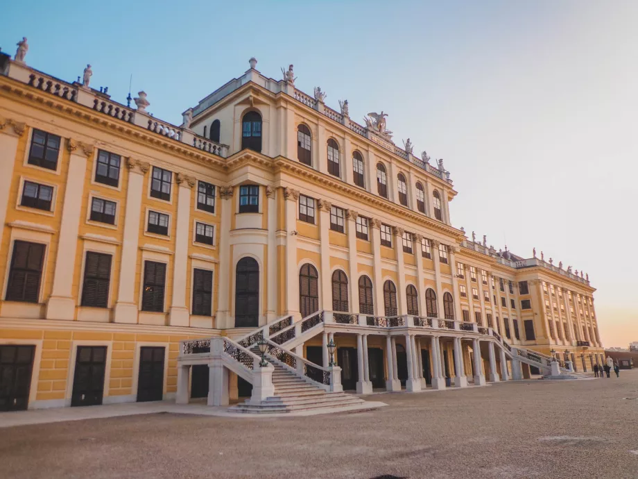 Intrarea principală din Schönbrunn