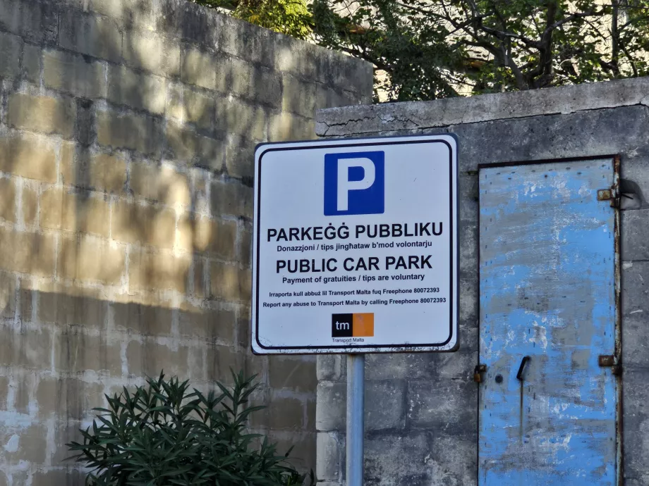 Parcare în Malta