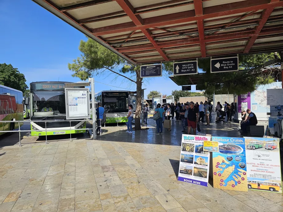 Stația de autobuz Valletta