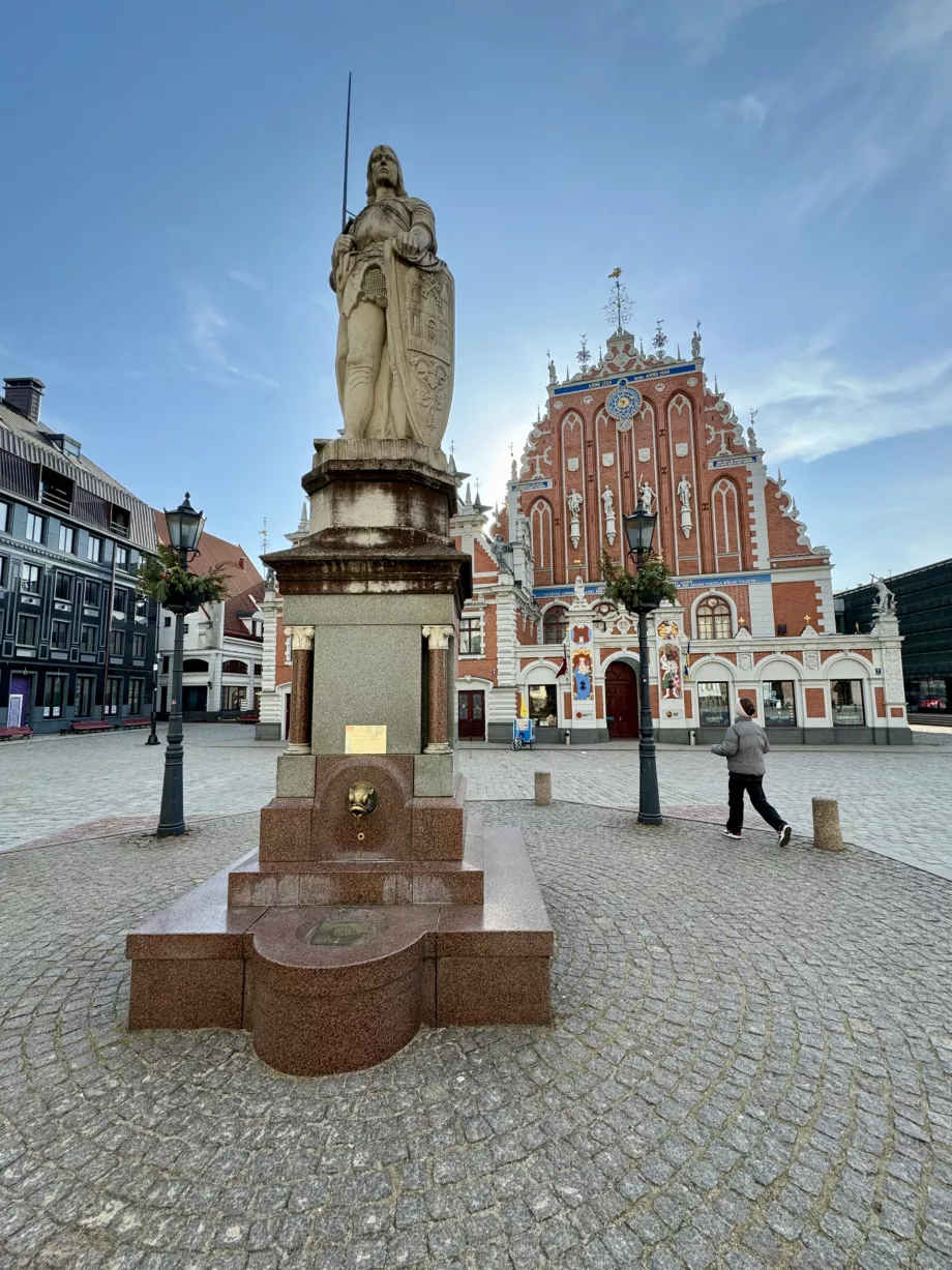 Statuia lui Roland în Riga