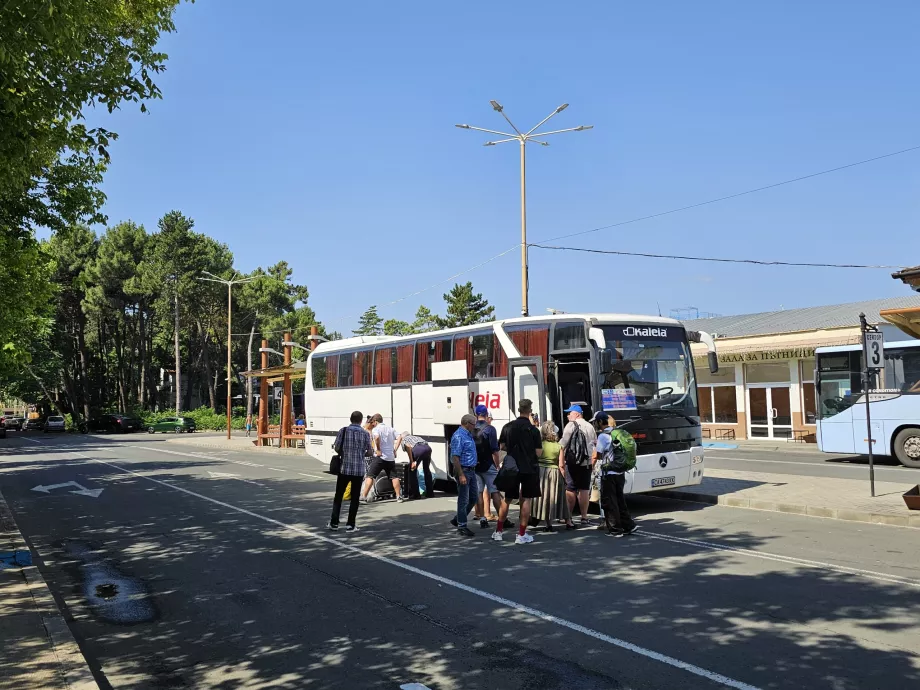 Autobuz pe distanțe lungi în direcția Varna