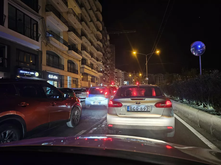 Blocaje de trafic în Malta