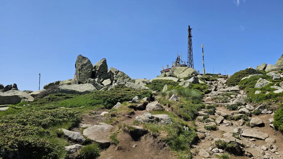 Cel mai înalt vârf din Munții Vitosha - "Cherni vrh"